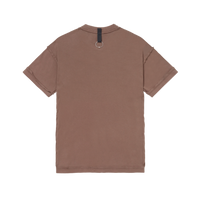 PACE - Pattern Tee "Stone Washed Brown" - THE GAME