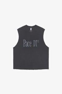 DT2 Logo Drummer Tank "Stone Black"