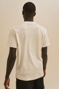 CARNAN - Red Logo Heavy T-Shirt "Off White"