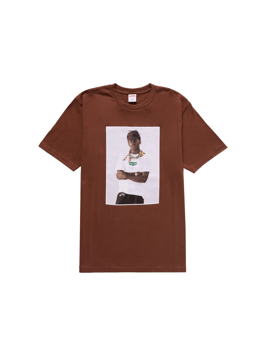 T-Shirt Tyler, The Creator Tee "Brown" L/G da SUPREME vendido pela THE GAME