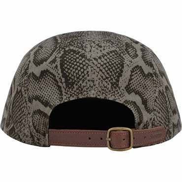 SUPREME - Washed Chino Camp Cap "Snakeskin" - THE GAME