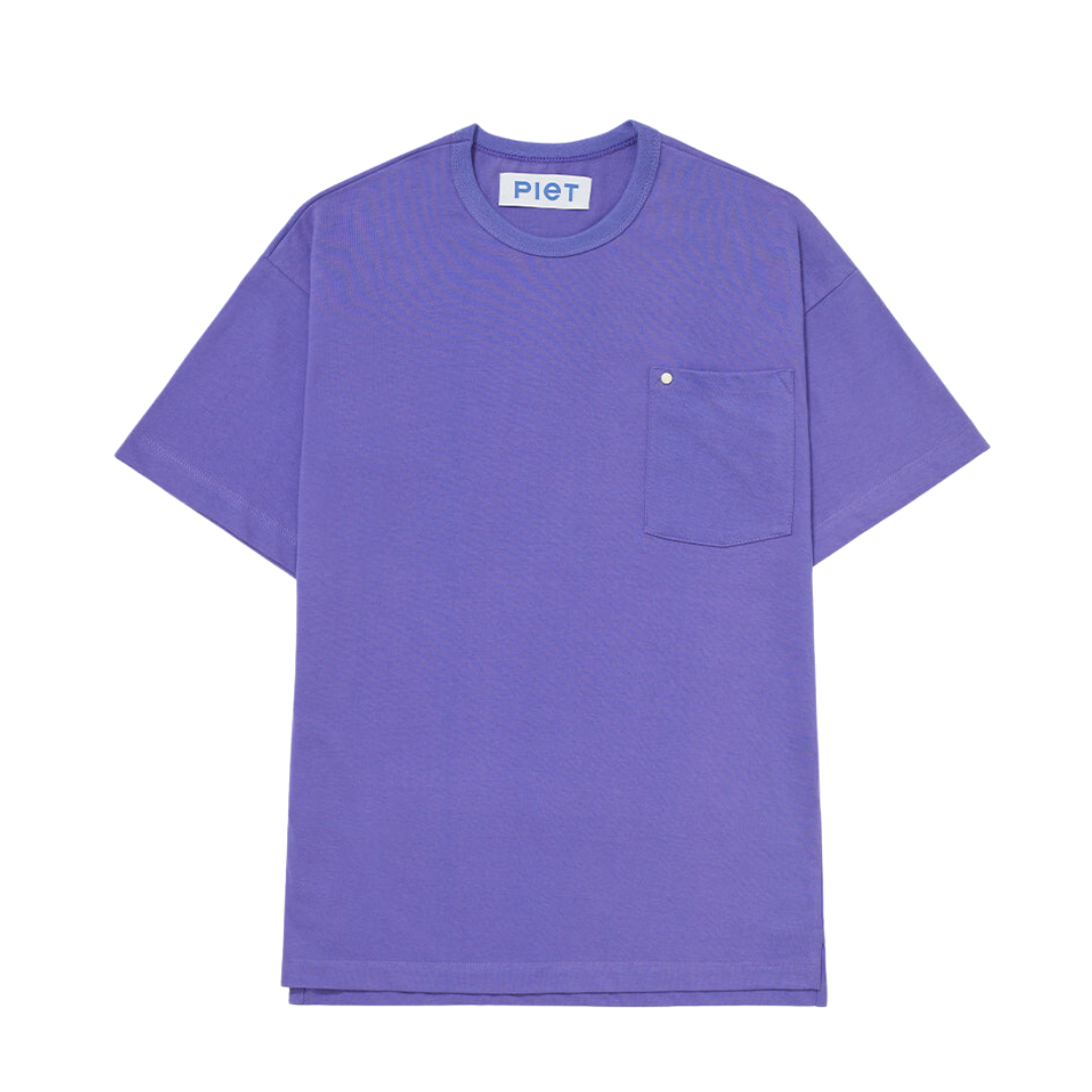 PIET - Oversized Heavyweight Tee "Violet" - THE GAME
