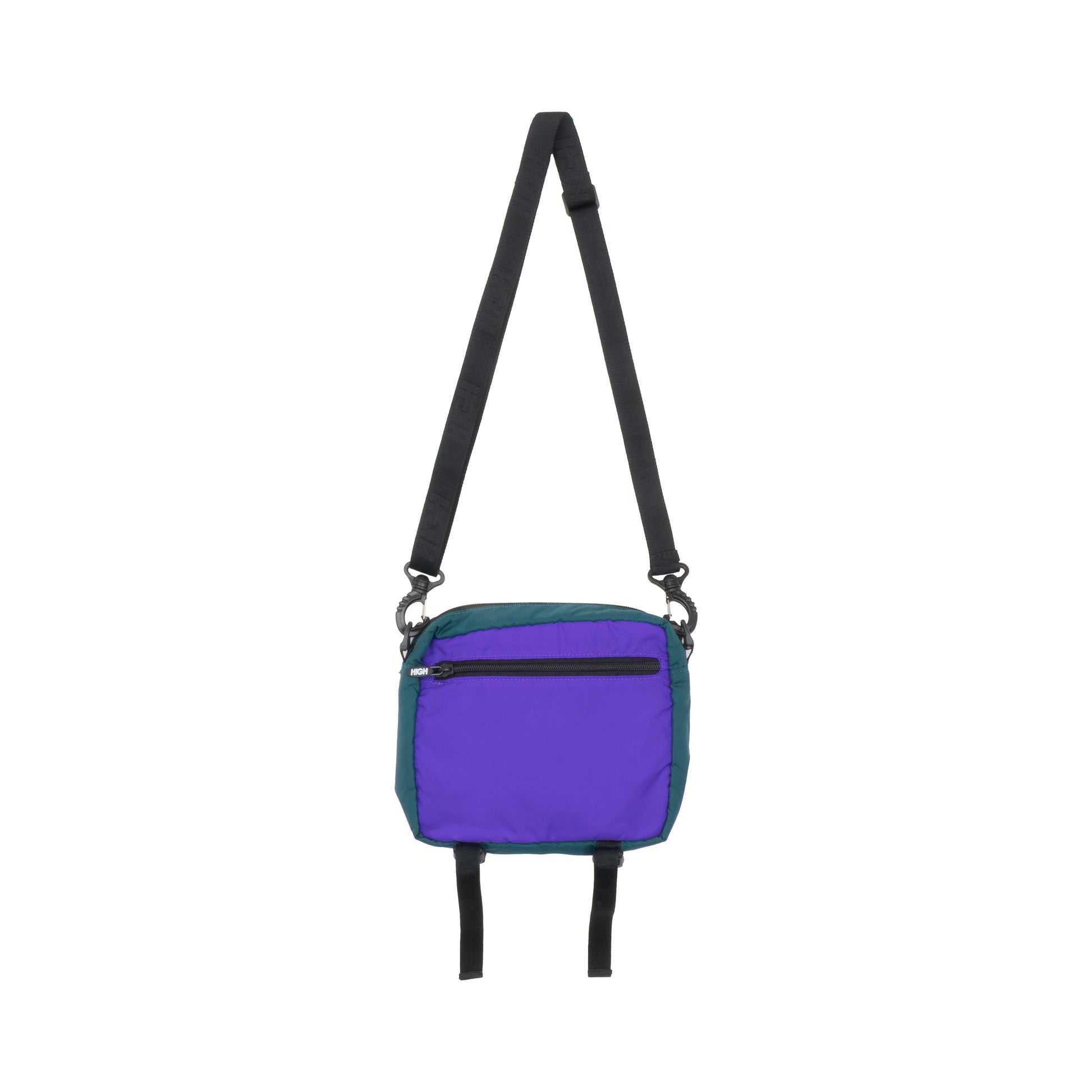 High - Outdoor Shoulder Bag "Green/Purple" - THE GAME