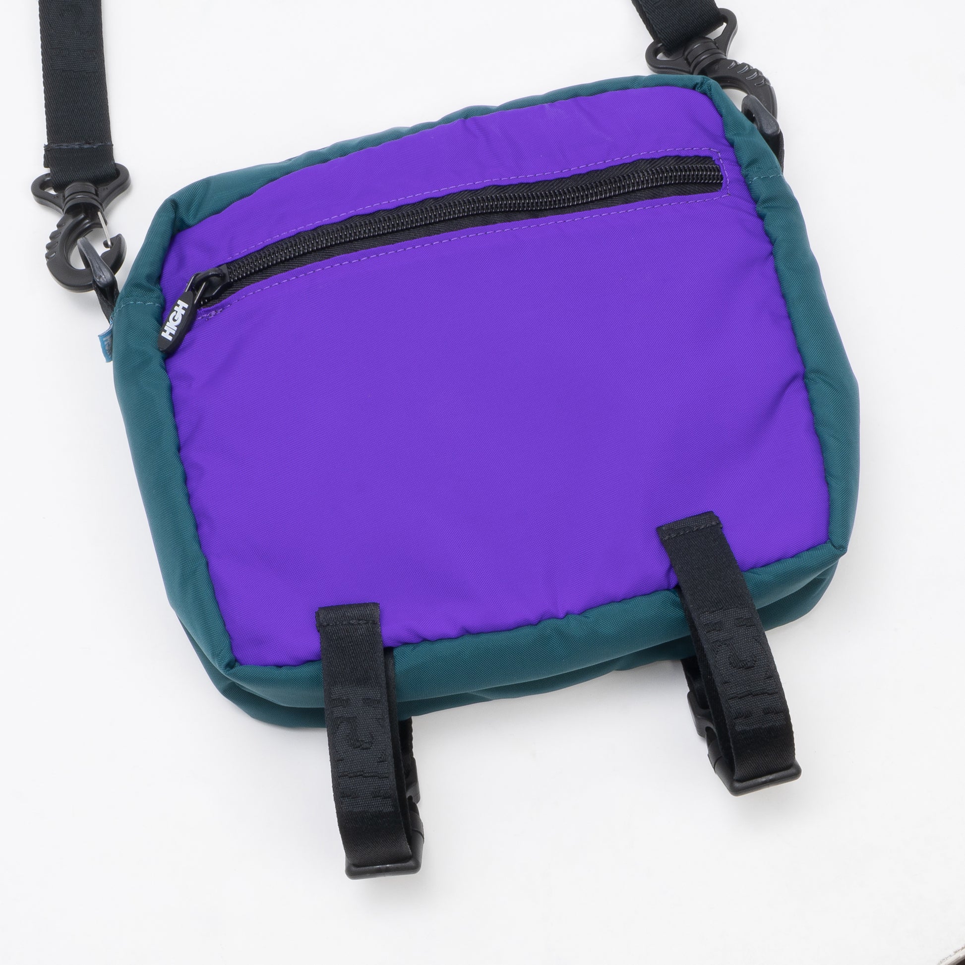 High - Outdoor Shoulder Bag "Green/Purple" - THE GAME