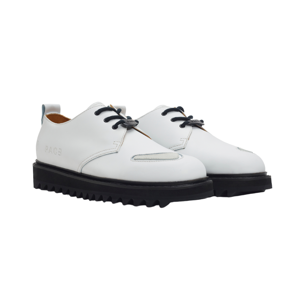 PACE - Tomo Rubber Shoe "White" - THE GAME