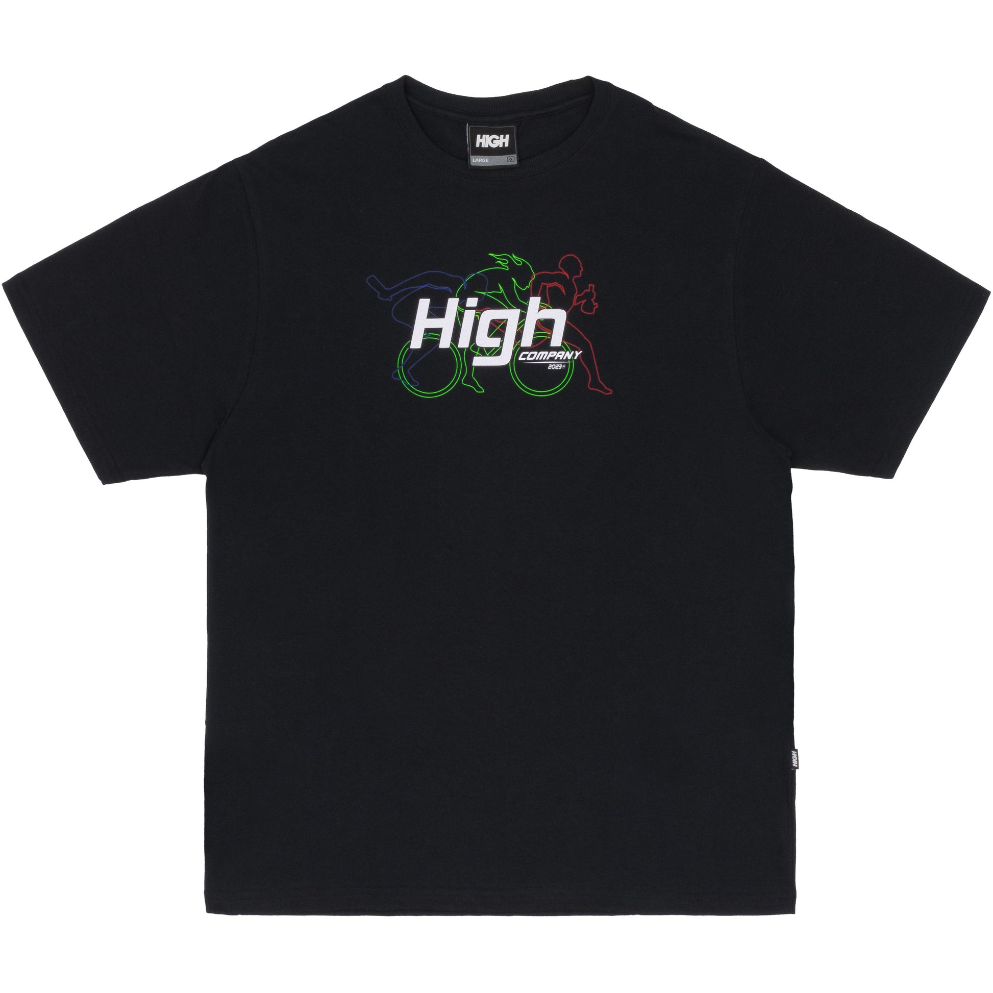 HIGH - Camiseta Thriatlon "Black" - THE GAME