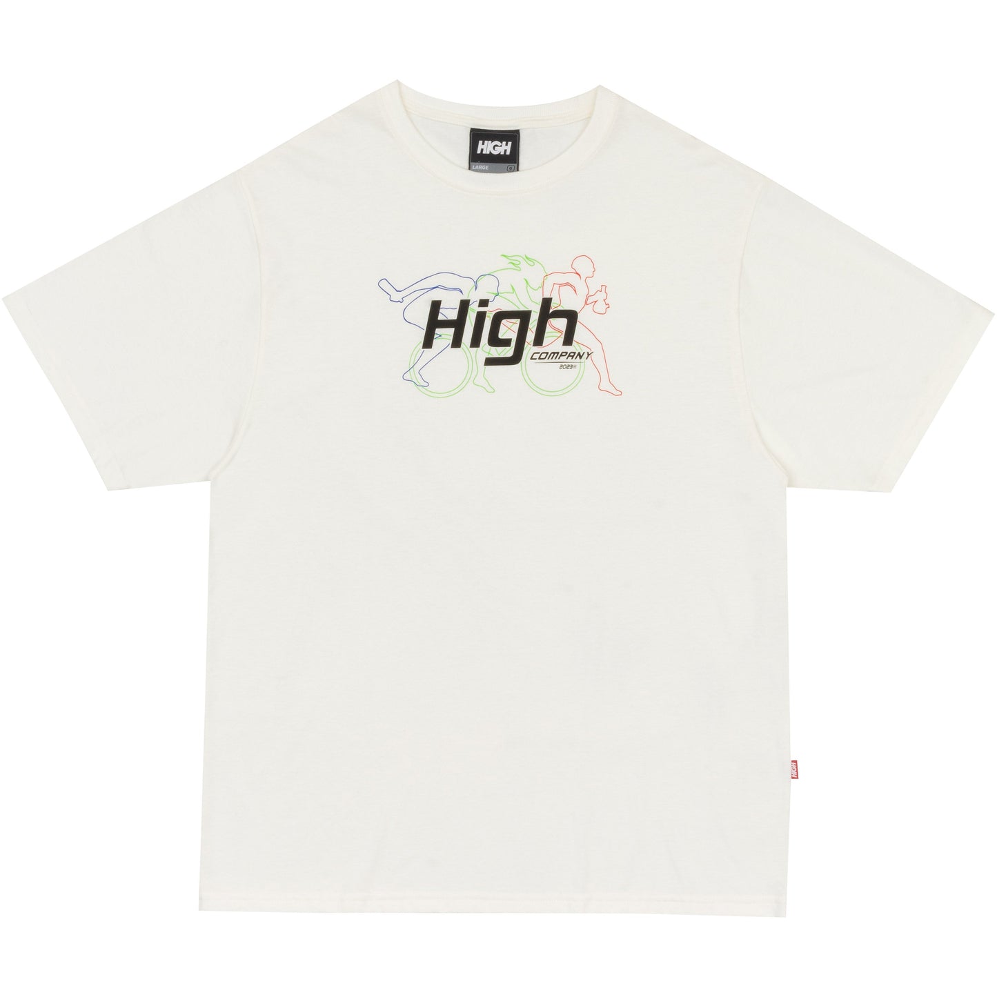 HIGH - Camiseta Thriatlon "White" - THE GAME
