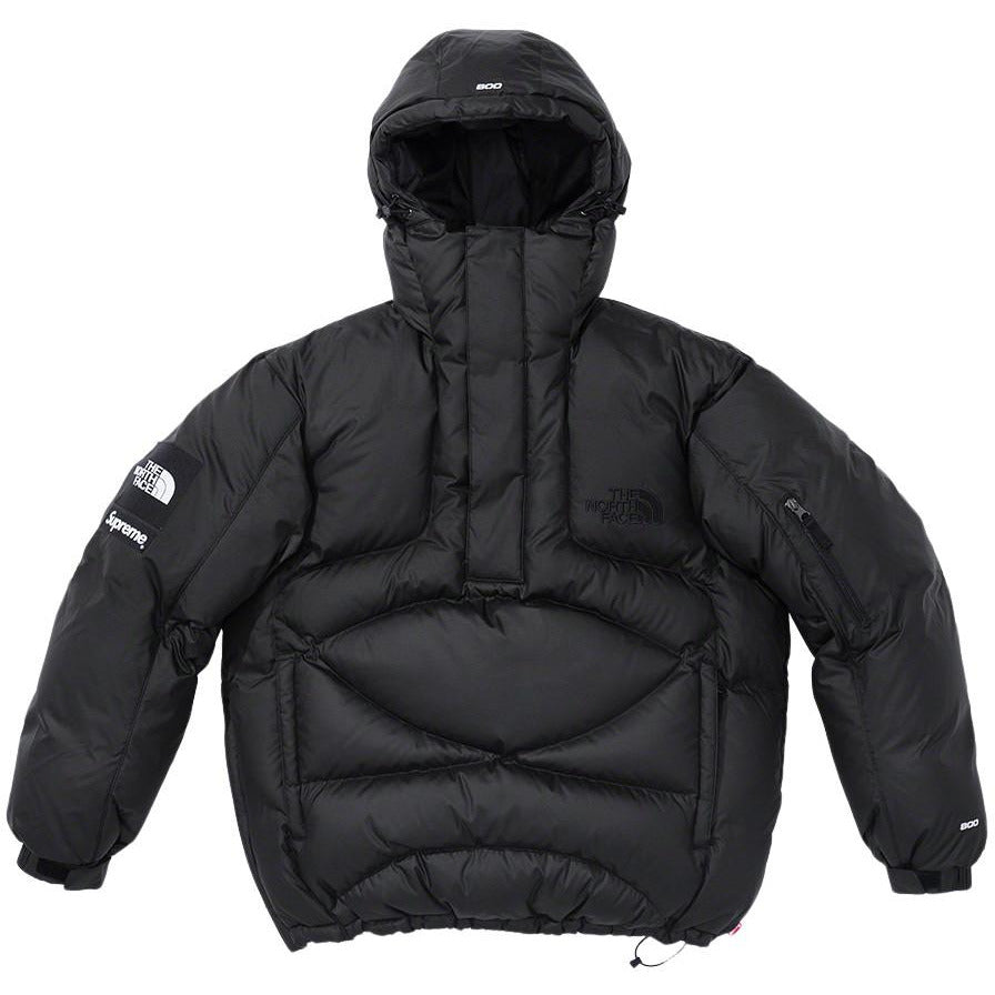 SUPREME - The North Face Half Zip Puffer "Black" - THE GAME